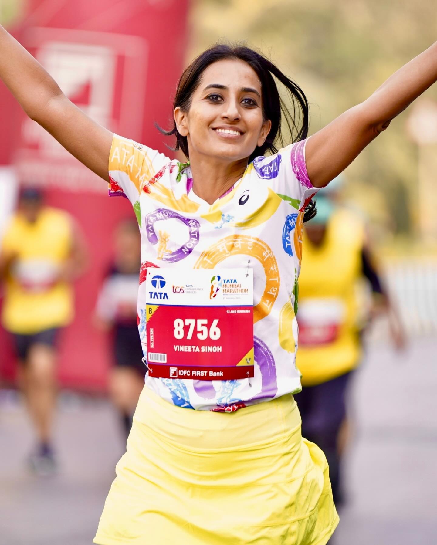 Vineeta in ultramarathon