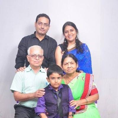 Dr. Vikas family