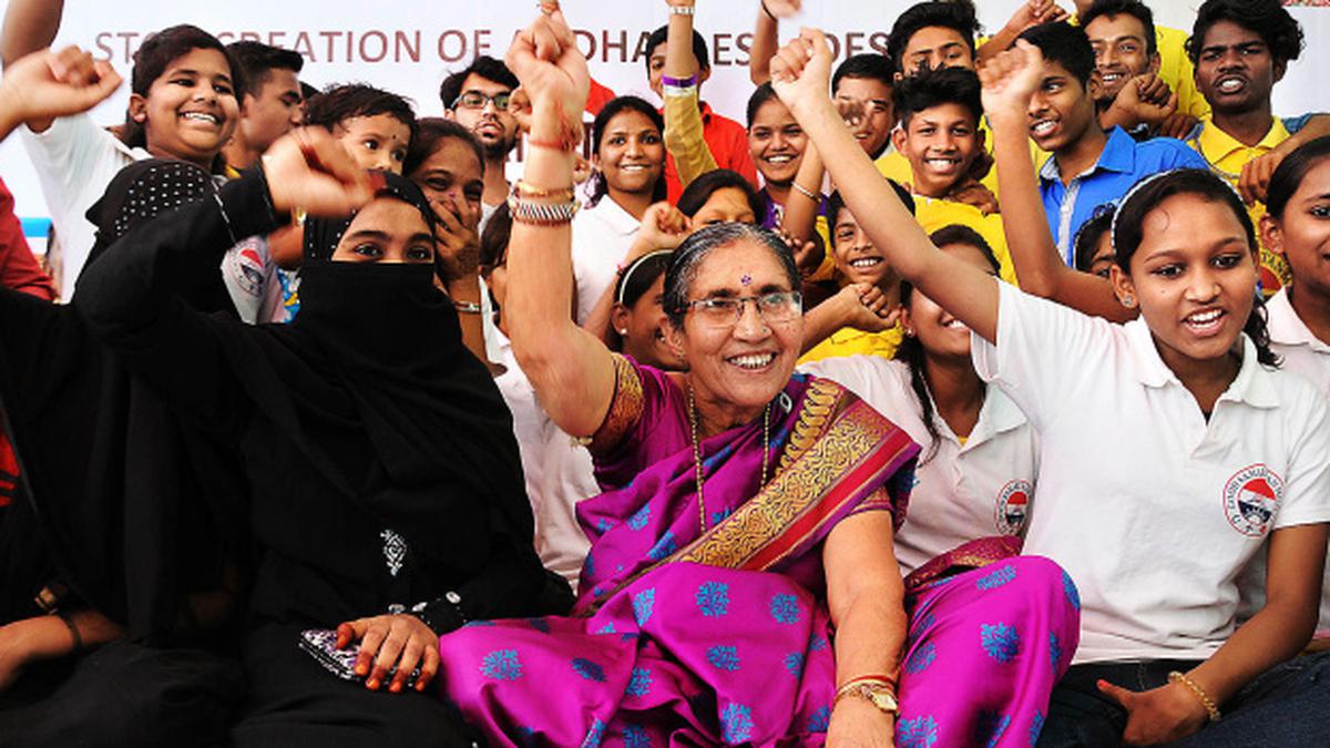 Jashodaben Modi appeared in NGos (Source The Hindu times)