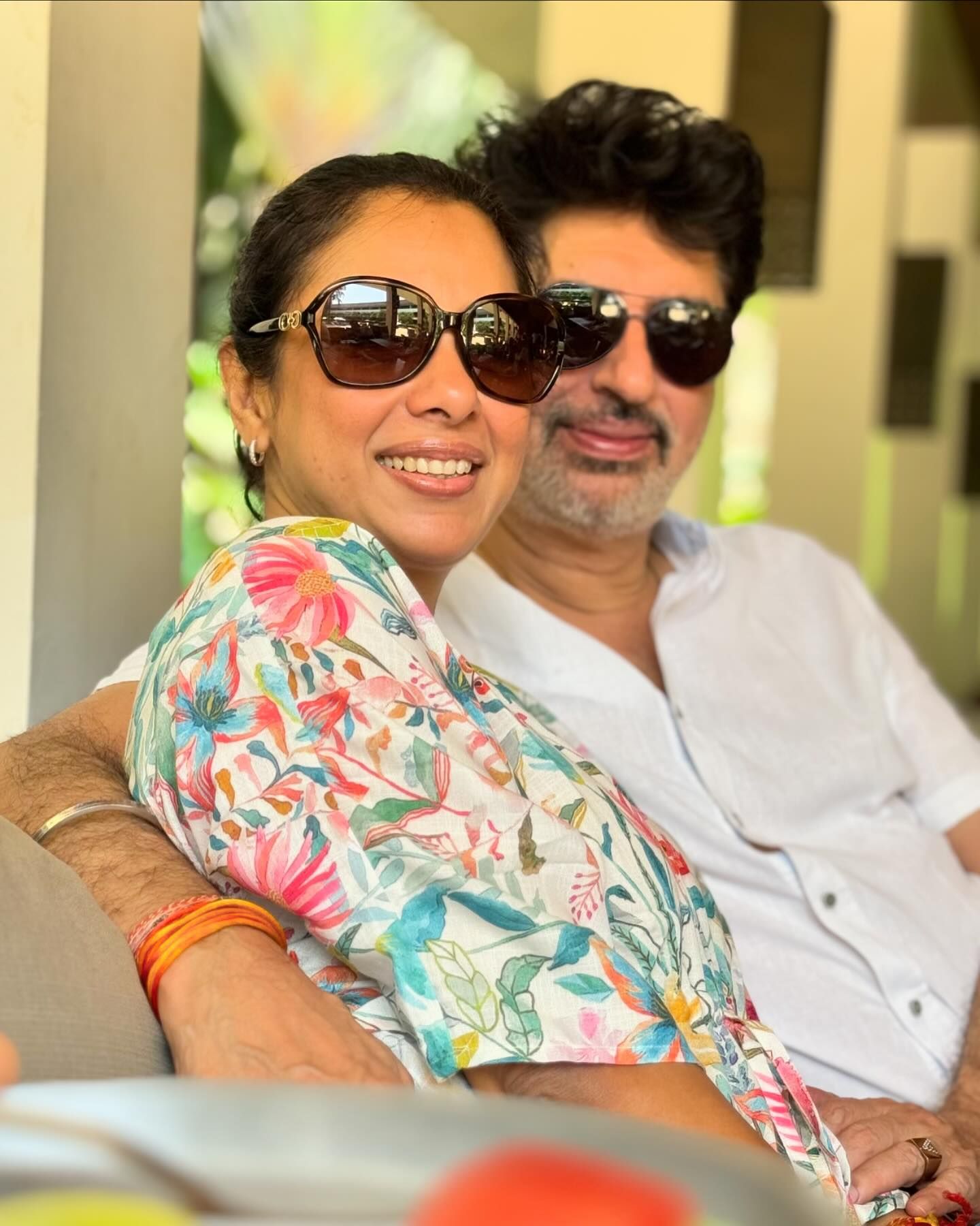 Rupali Ganguly with her Husband(Ashwin K. Verma)