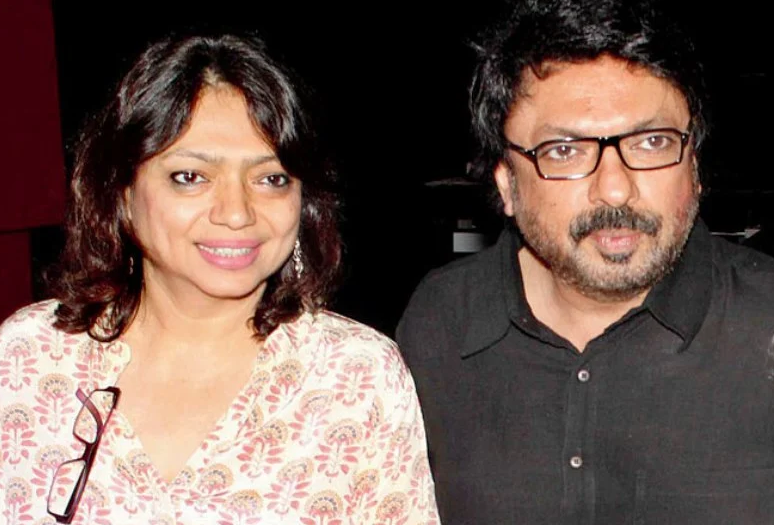 Sharmin Segal's mother, Bela Segal with her borther Sanjay Leela Bhansali