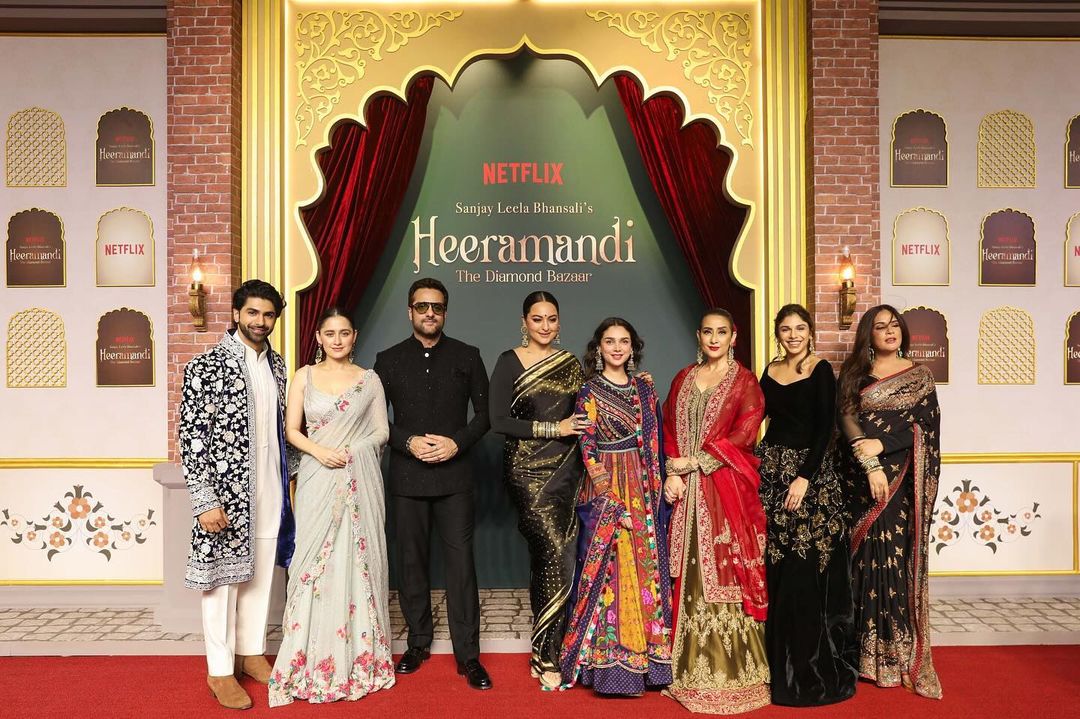 Taha Shah Badussha in Netflix series Heeramandi.