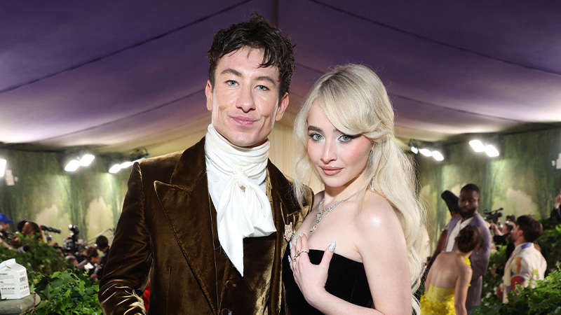 Barry Keoghan with his girlfriend Sabrina Carpenter