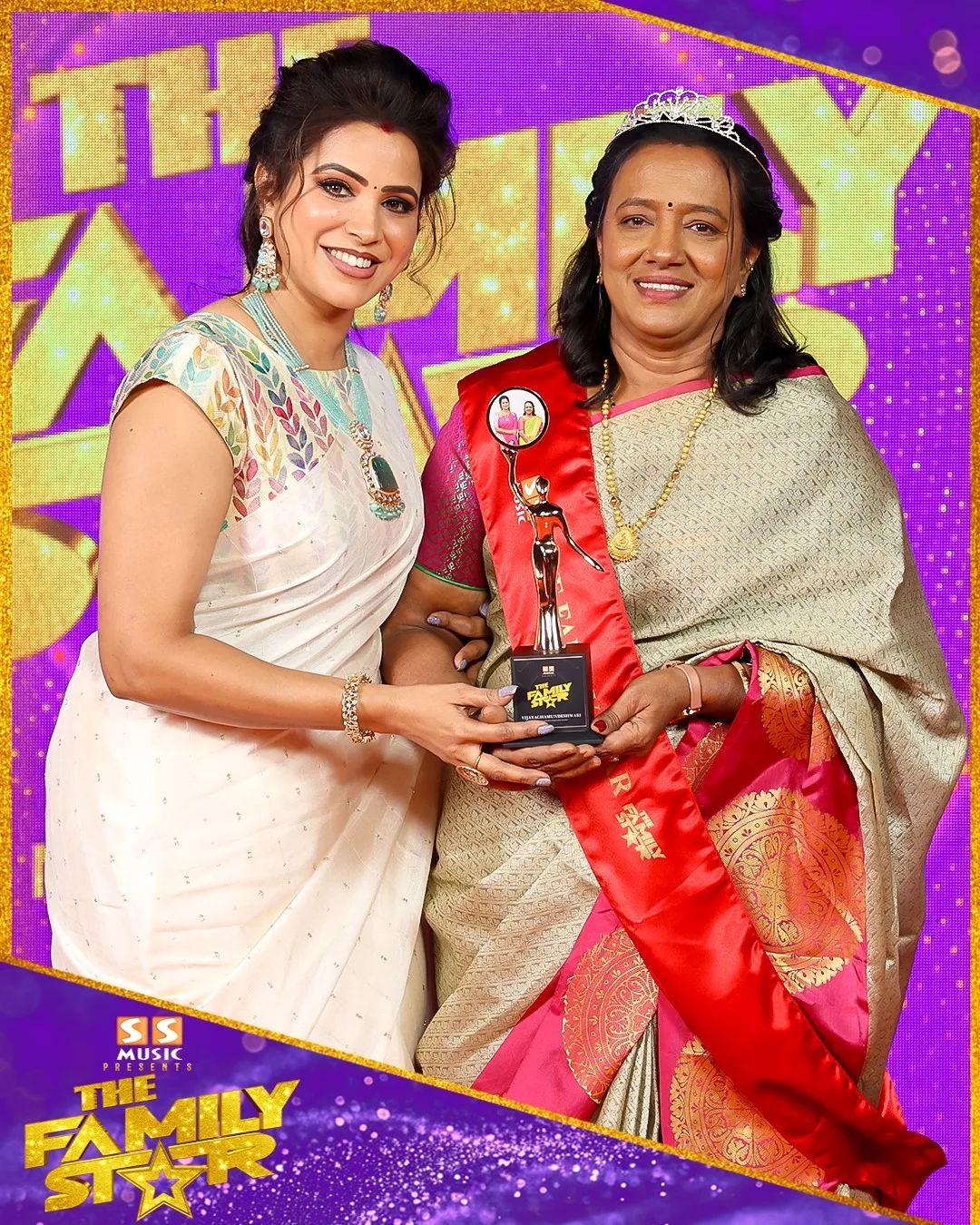 Sangeetha received Award (Source Instagram)