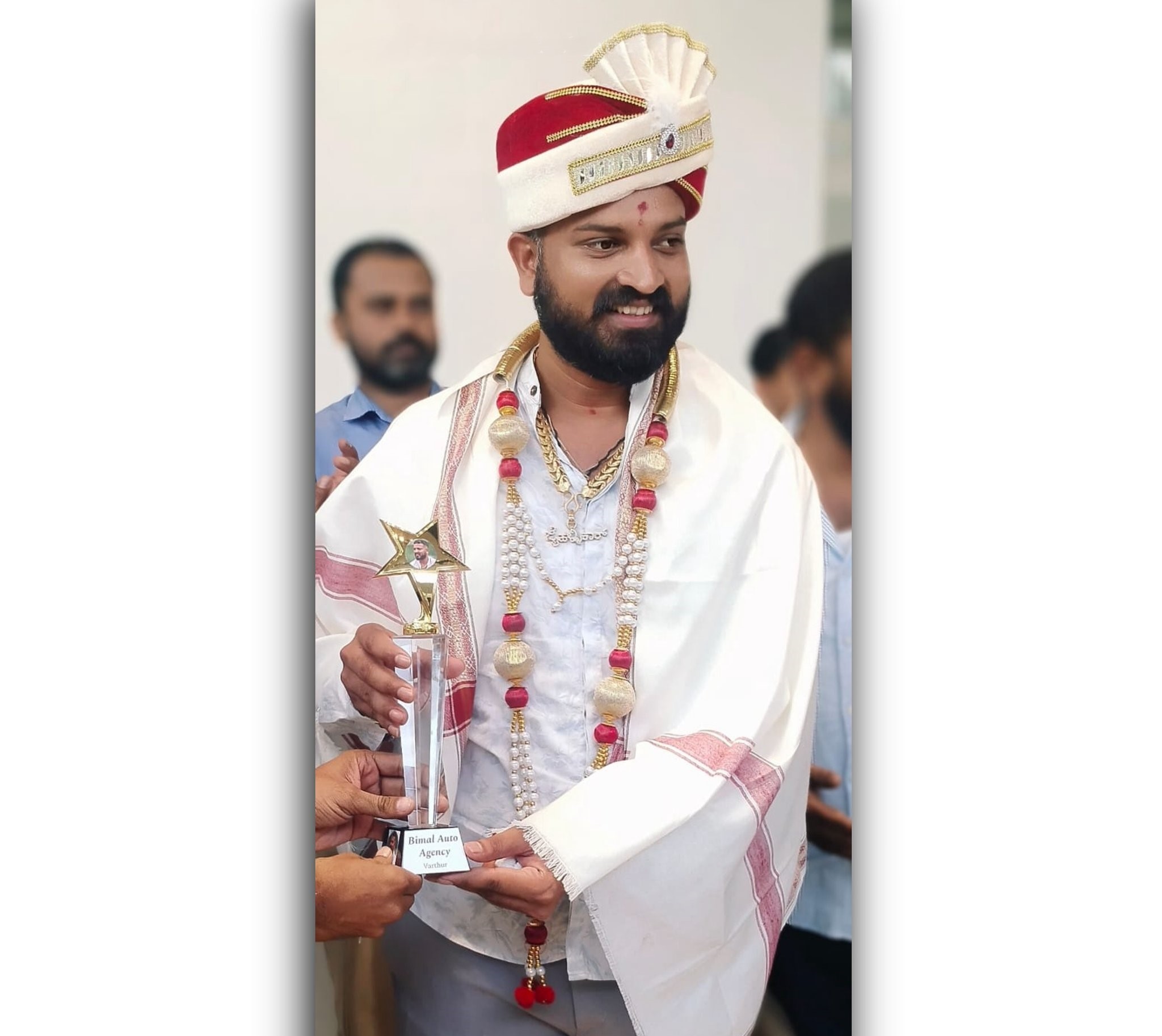 He received 67th Kannada Rajyotsava Award 